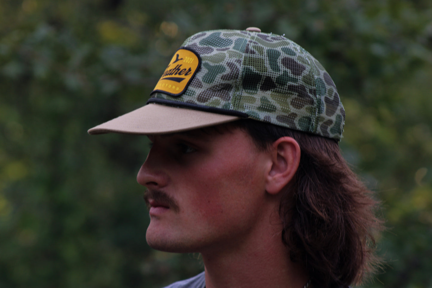 1974 Buck camo rope Hat
