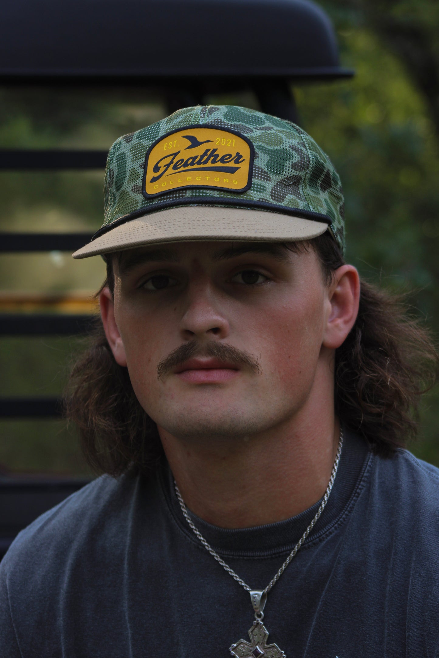 1974 Buck camo rope Hat