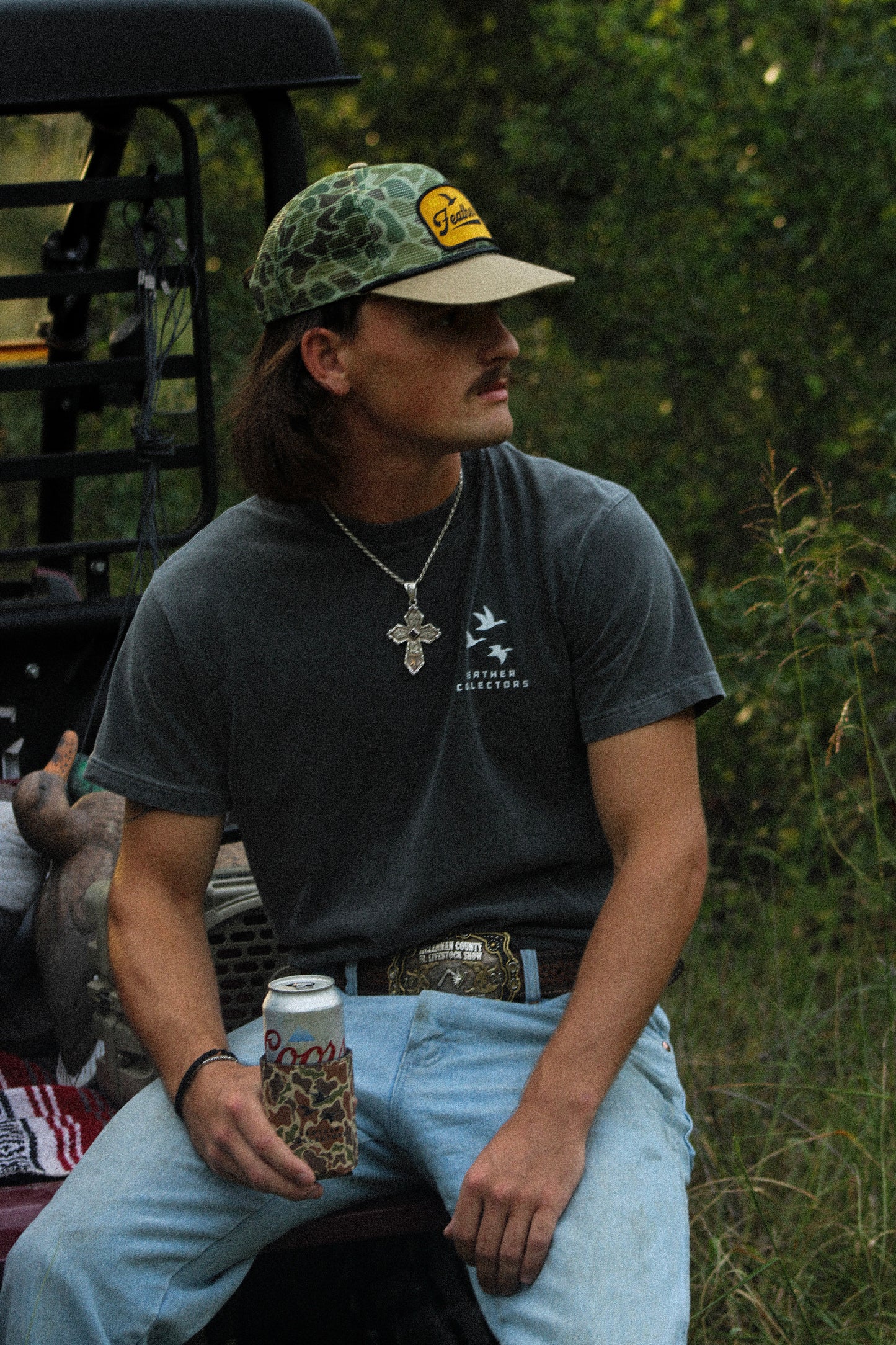 1974 Buck camo rope Hat