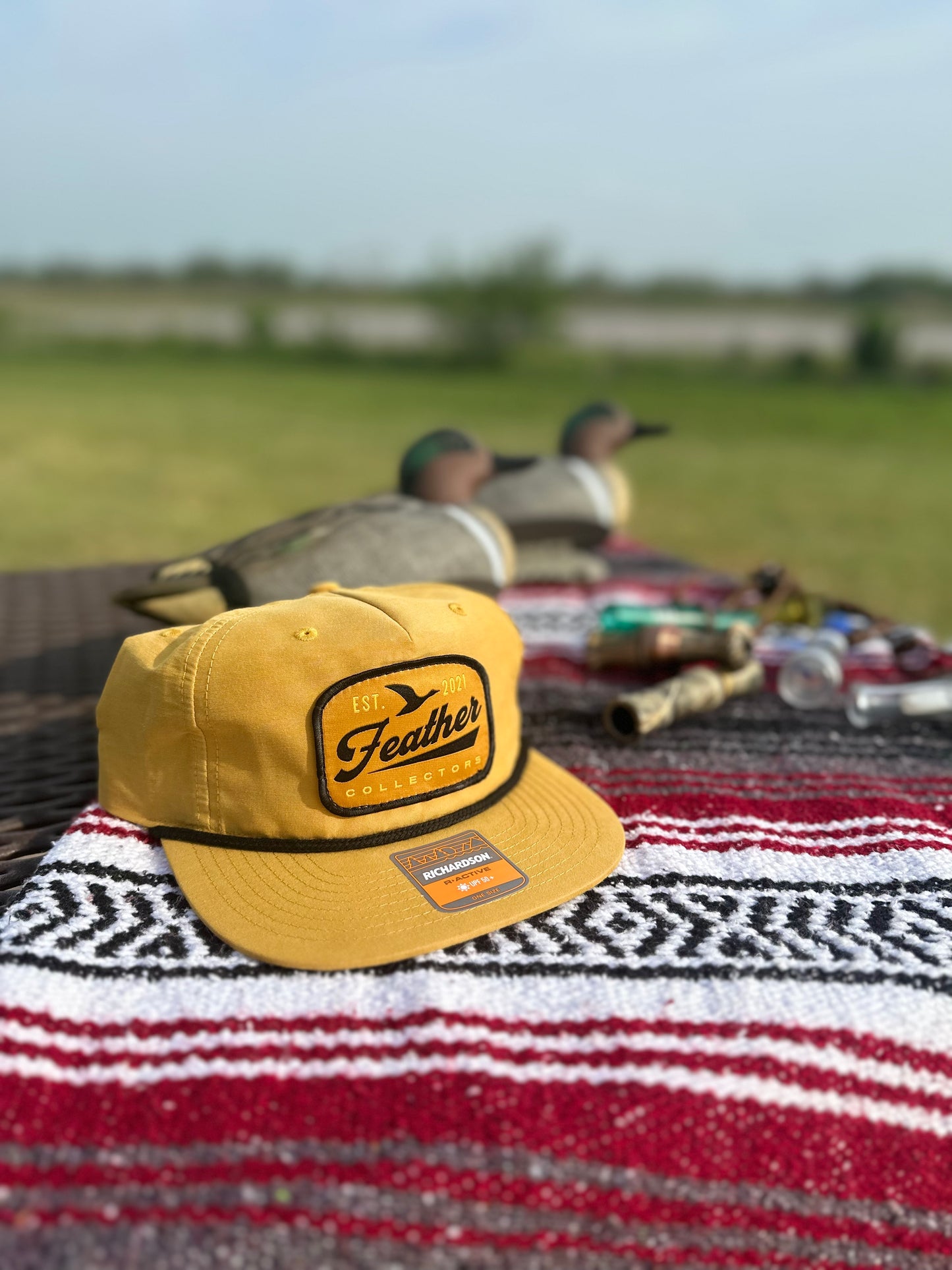 Feather Collectors “Est. 2021” Biscuit Rope Hat