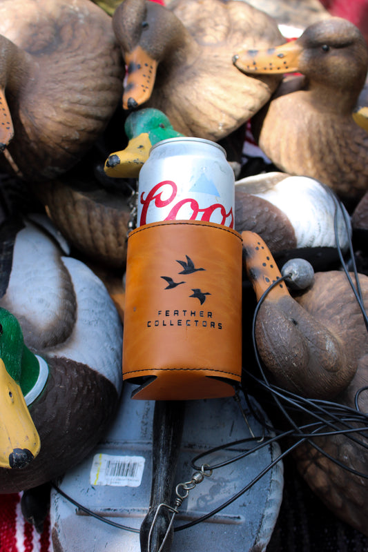 Buckskin Leather Koozie