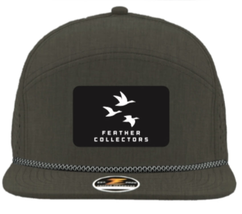 Feather Collectors Graphite-Grey Chain-link Rope Hat